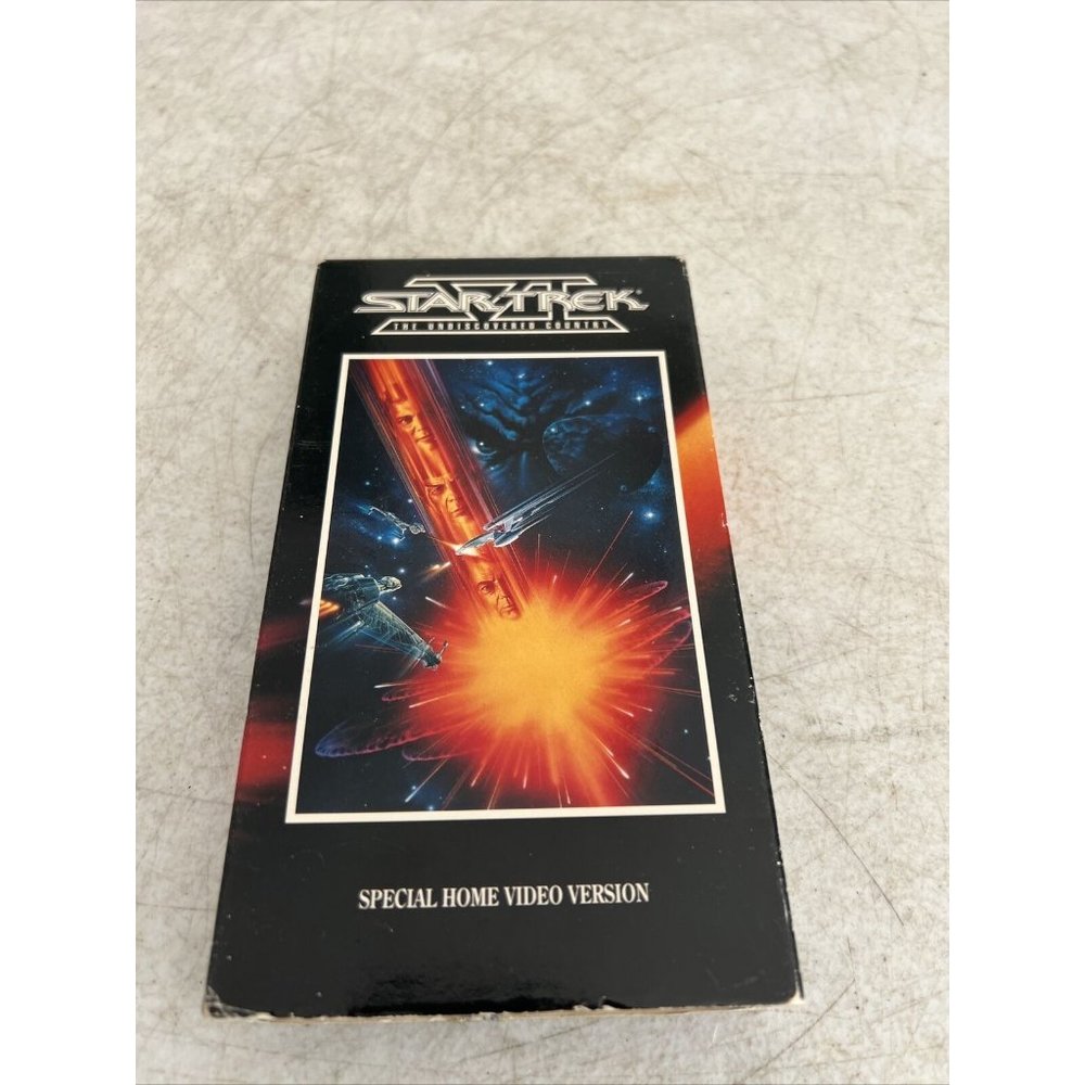 Star Trek VI: The Undiscovered Country Special Home Video Ver (VHS, 1992) Sealed